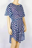 NWOT H&M Striped Dress/Swimsuit Cover Up-Size Small