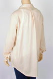 Divided by H&M Nude Cotton Button Up Blouse-Size 6