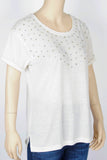 H&M Crystal Studded Shirt-Size Small