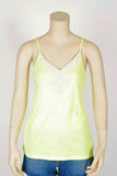 NWOT American Eagle Heathered Neon Yellow Tank Top-Size Small
