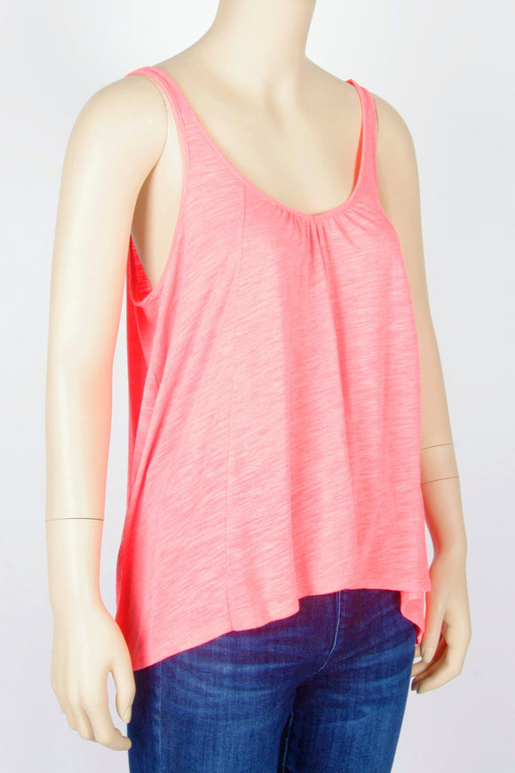 NWOT American Eagle Heathered Coral Tank Top-Size Small