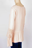NWT Joie Emelda Bell Sleeve Blouse-Size Small