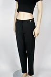 NWT H&M Black Tapered Leg Trousers-Size 8