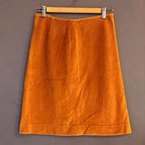 St. John's Bay Camel Corduroy Skirt-Size 4